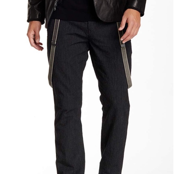 NWT - John Varvatos slim suspender pants. - Picture 8 of 8